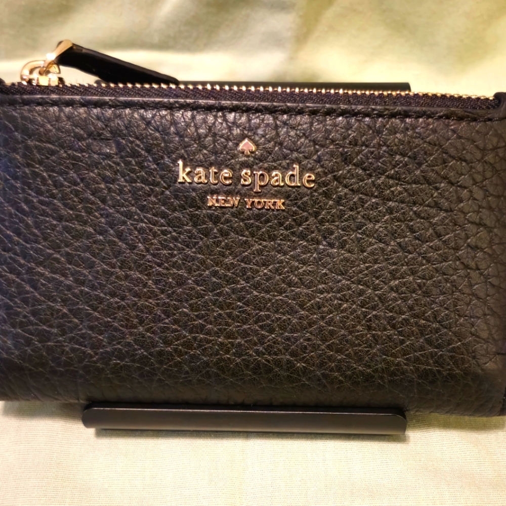 Kate Spade NWT Black Leather Wallet